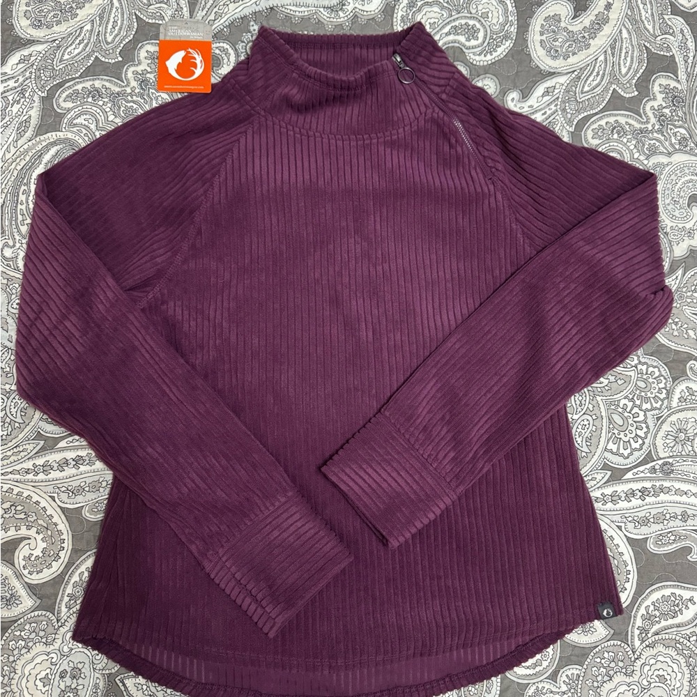 The American Outdoorsman for Women Large corduroy shirt crushed violet